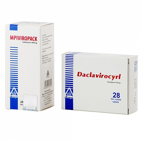 MPIViropack и Daclavirocyrl / Виропак и Даклавироцирл Даклатасвир от гепатита С