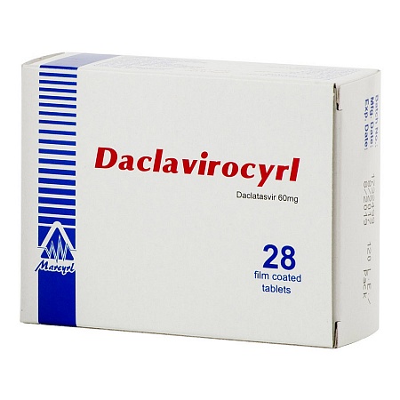 Daclavirocyrl / Даклавироцирл Даклатасвир от гепатита С