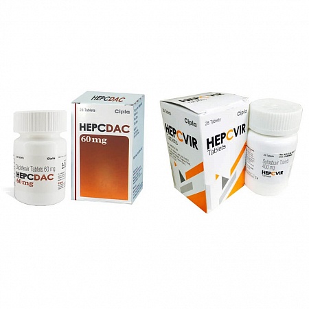 Hepcvir и Hepcdac / Хепсвир и Хепкдак Софосбувир от гепатита С